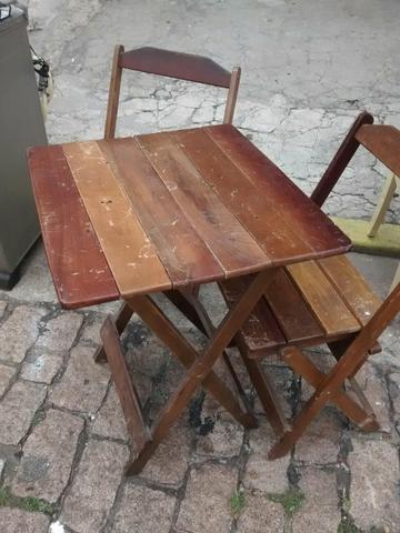 Mesa para bar madeira