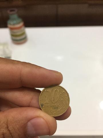 Moeda de 5 e 10 centavos  RARIDADE