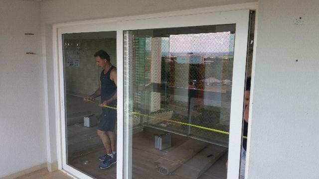 Porta de varanda ou area externa