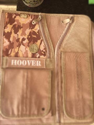 Porta fichario estilo militar Tilibra modelo Hoover