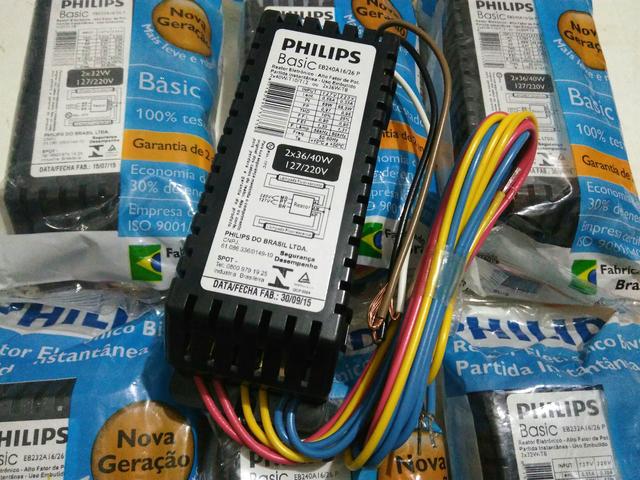 Reatores eletrônico bivolt