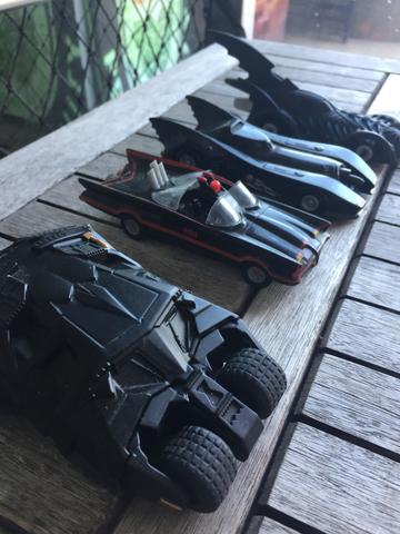 Batmóveis em perfeito estado