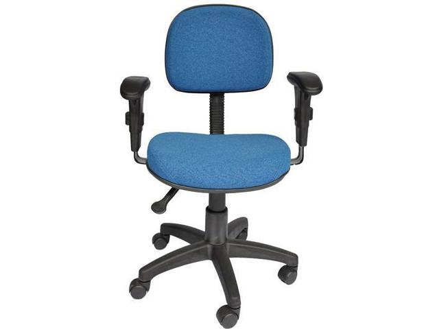 Cadeira giratória com braços para escritório