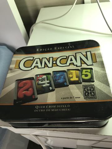 Can can (uno) jogo de cartas