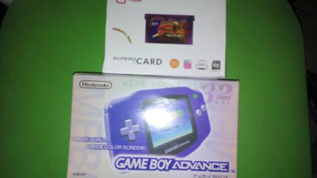 Game boy advance + Super Card