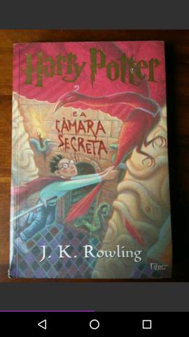Livro Harry Potter e a Câmara Secreta