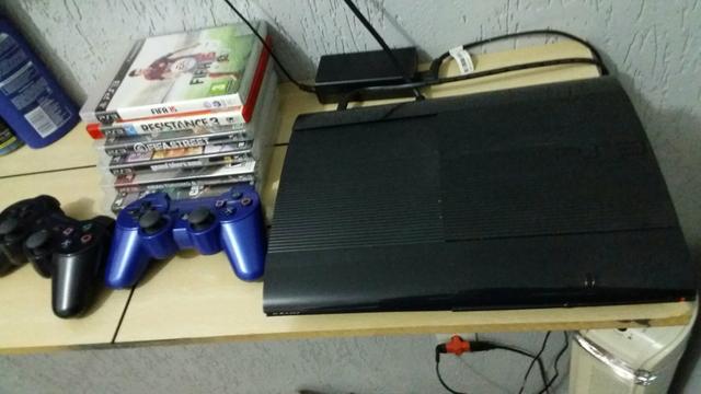 Ps3 slim em otimo estado