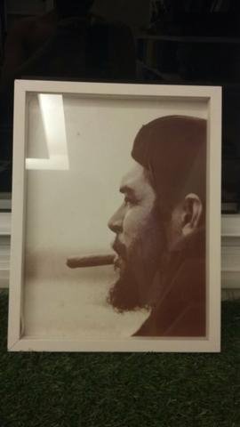 Pôster Che Guevara emoldurado