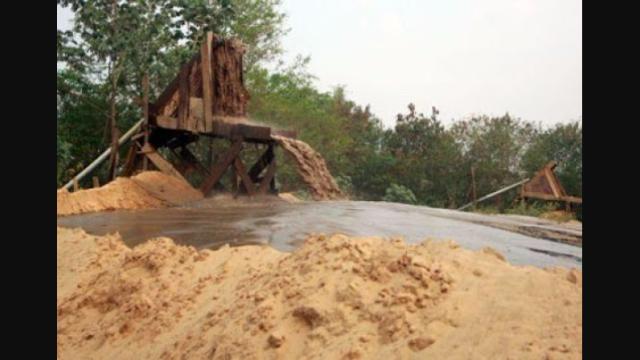 Areia lavada(piracanjuba), Brita