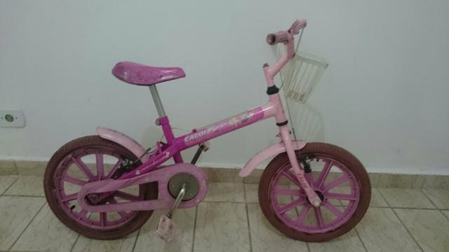 Bicicleta Caloi Barbie