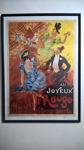 Cartaz decorativo Moulin Rouge