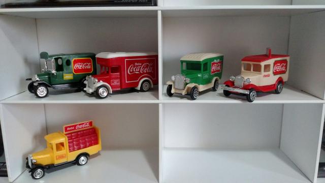 Coleção Miniaturas Carrinhos Coca Cola - Década De 90