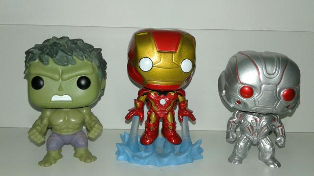 Funkos Vingadores (todos tres)