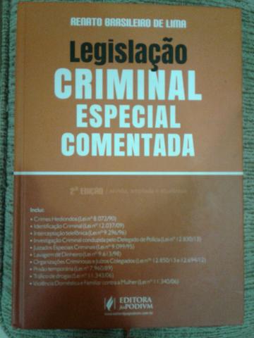 Legislação criminal especial comentada