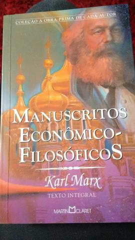 Livro Manuscritos Econômico-Filosóficos