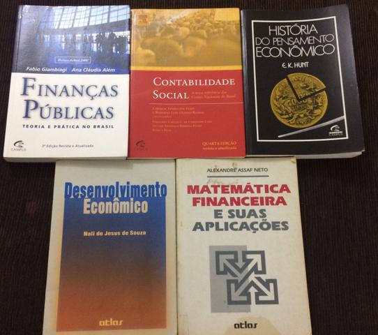 Livros de Economia (Lote)