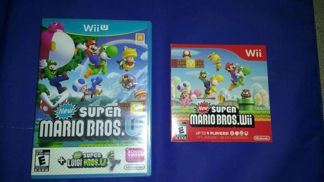 New Super Mario Bros U + New Super Luigi U + Super Mario