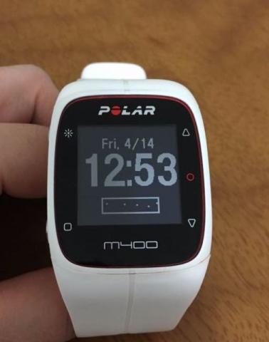 Relógio Monitor Cardíaco Polar M400 Branco