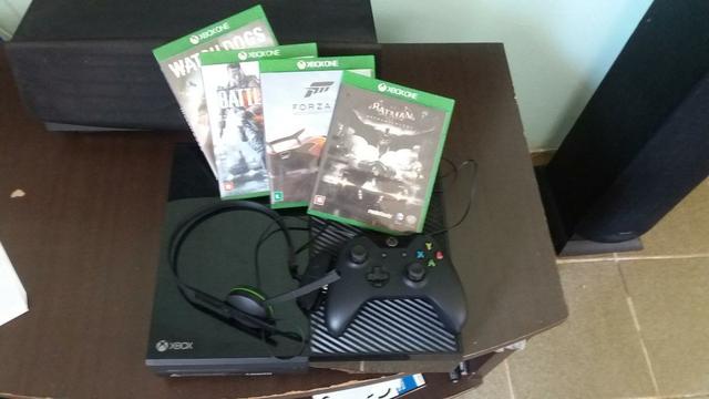 Xbox One Com 4 Jogos