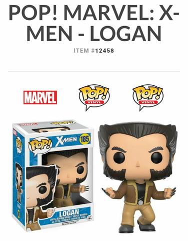 Boneco Funko Pop Marvel Logan Wolverine X-men