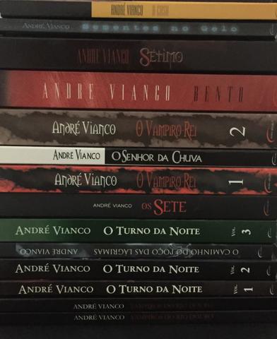 Coleção de livros - André Vianco, 14 volumes