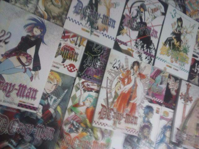 Coleção mangás D Gray Man 1 ao 24 (muito raro)