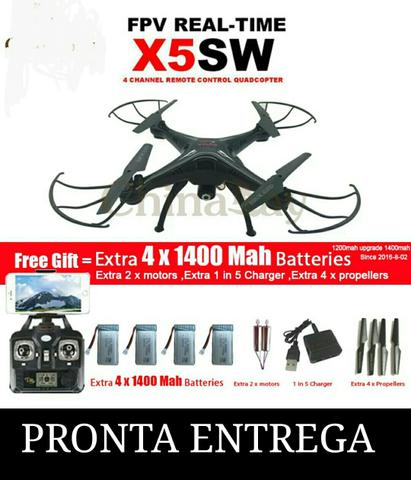 Drone syma x5sw imagens no celular