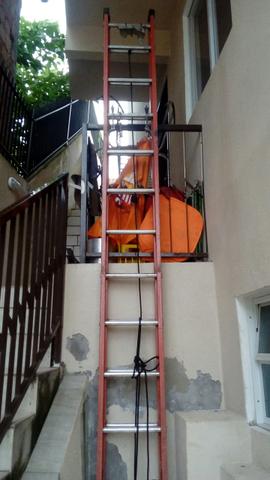 Escada de fibra 7 metros