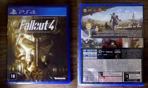 Fallout 4 - Lacrado - Mídia Física - Ps4