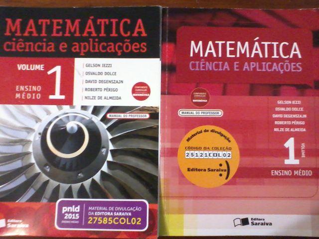 Livro de Matemática - Matemática Ciência e Aplicações -