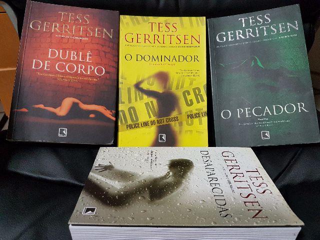 Livros Tess Gerritsen 4 Volumes (O dominador + O Pecador +