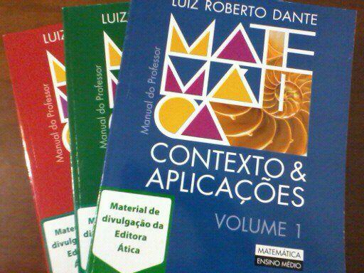 Livros de Matemática - Contexto & Aplicações - Manual do