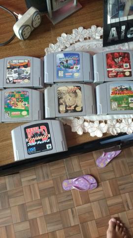 Nintendo 64 7 jogos e 2 controles