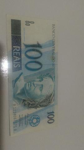 Notas de 100 reais raras