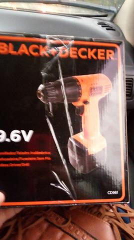 Parafusadeira black decker bivolt