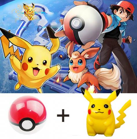 Pokémon - Pikachu e Pokebola
