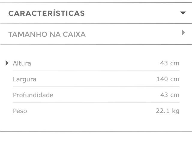 Puff em couro com baú