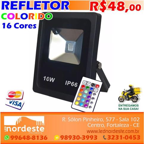 Refletor de led rgb