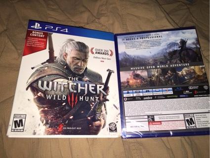 The Witcher 3 PS4