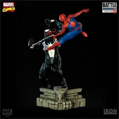 Venom Vs Spider Iron Studios 1/6 Homem Aranha - Peça Rara!!