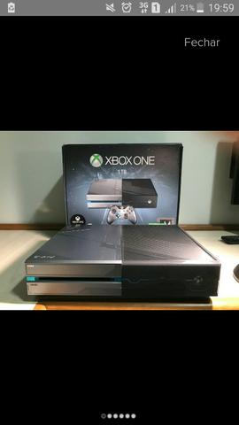 Xbox One 1 tb Ediçao Halo