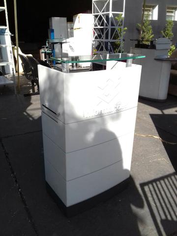 Balcão para recepção para informações por apenas 