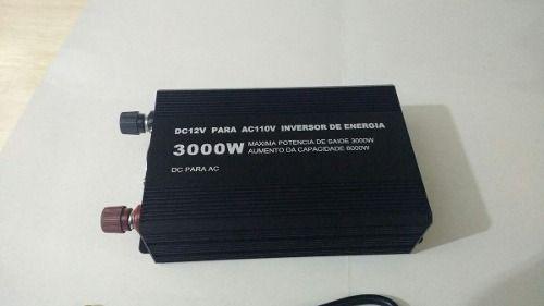 Inversor conversor 12 volts para 110volts automotivo e