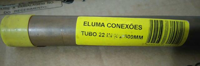 Kit De 6 Barra De Tubo Cobre Eluma Classe A  Mm) 2,5
