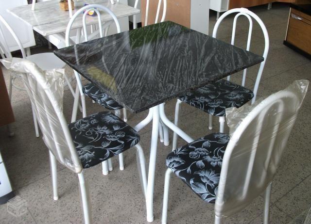 Mesa Santos com 4 cadeiras ligue 