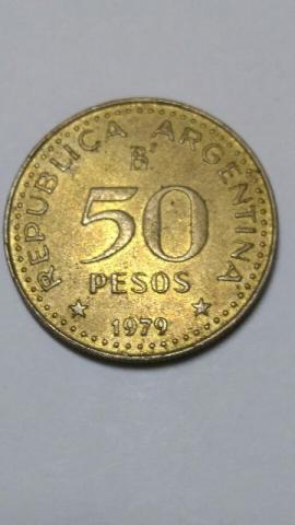 Moeda argentina rara 50 pesos  centenario de la