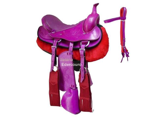 Sela Infantil Rosa modelo Americana SE