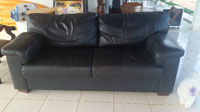 Sofa couro ecologico