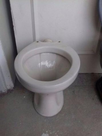 Vaso sanitário simples para válvula hidra