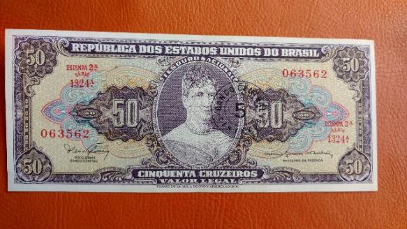 Cédula 50 cruzeiros
